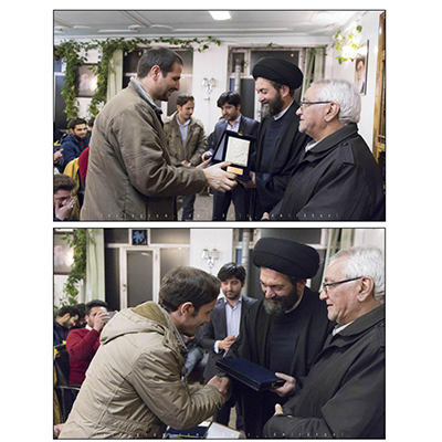 دریافت نشان روز استان؛ توسط دو هنرمند حوزه هنری استان اردبیل