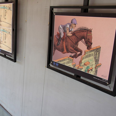 نمایش آثار جشنواره تحریم اقتصادی در نگارگذر فرهنگ قم