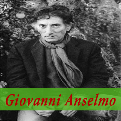 آثار حجمی و چیدمان جیووانی انسلمو (Giovanni Anselmo)