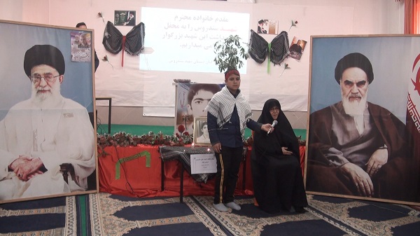 مراسم یاد و خاطره شهیدان سندروس و سورگی در بیرجند برگزار شد
