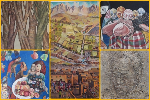 نقاشی البرز در آئینه پنجمین «سالانه»