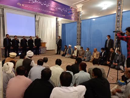 اثر بین المللی «نور رحمت» برای زائران پاکستانی در بیرجند رونمایی و اجرا شد
