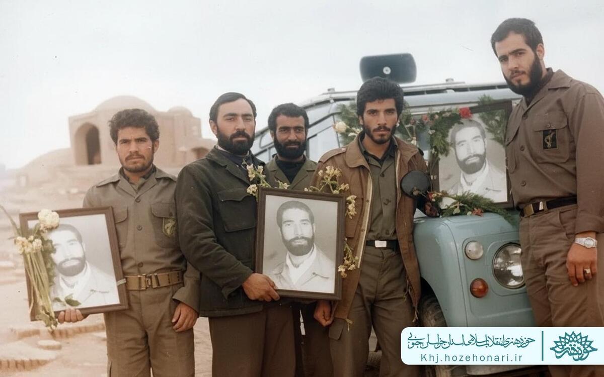 سجده خونین شهید برگی در تپه‌های الله‌اکبر