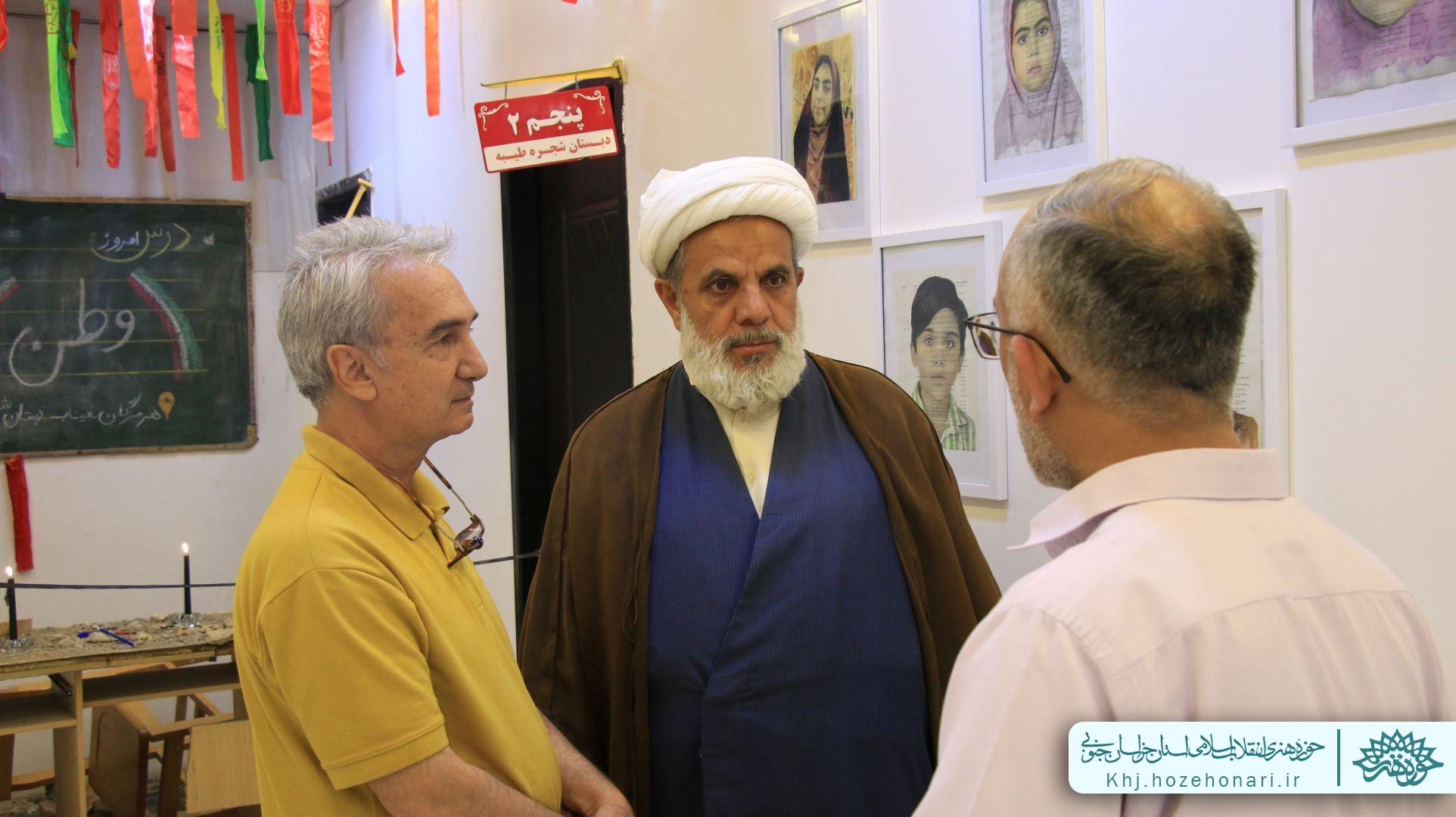 افتتاح نمایشگاه رویداد بین‌المللی «نای میناب» در حوزه هنری خراسان جنوبی